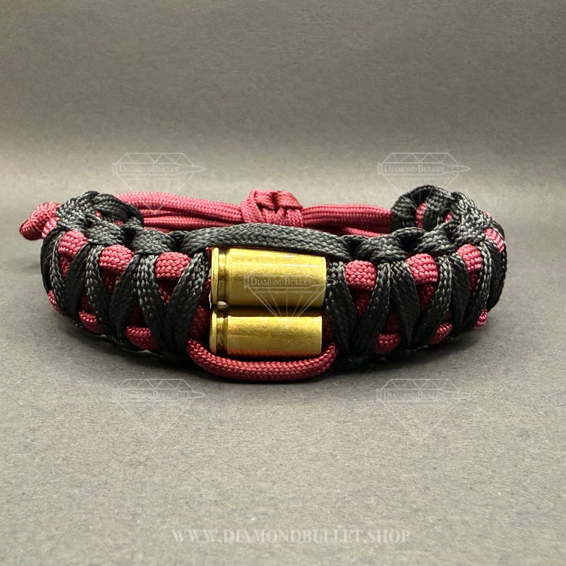 Armband mit zwei 9mm Hülsen