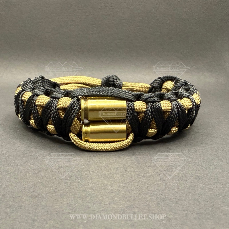 Armband mit zwei 9mm Hülsen