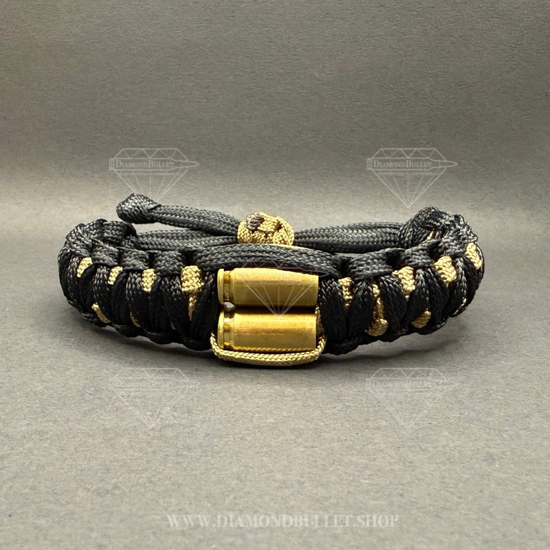 Armband mit zwei 9mm Patronen