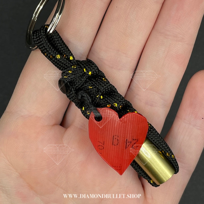 Schlüsselanhänger 9mm Herz
