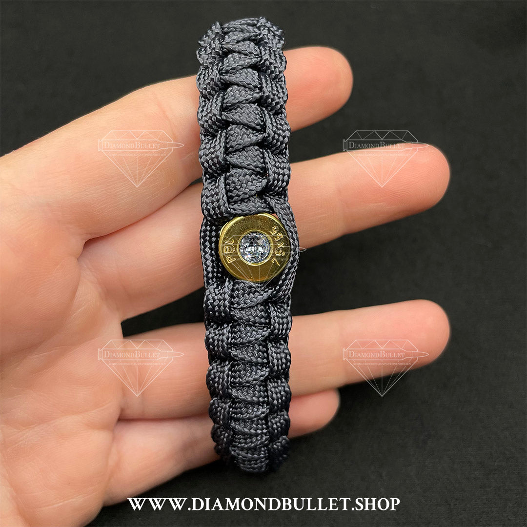 Armband mit Paracord und Swarovski Kristall